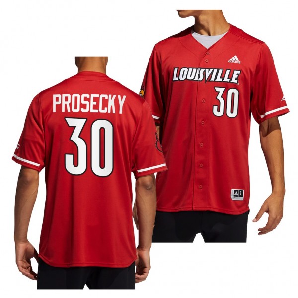 Michael Prosecky Louisville Cardinals Button-Up Me...