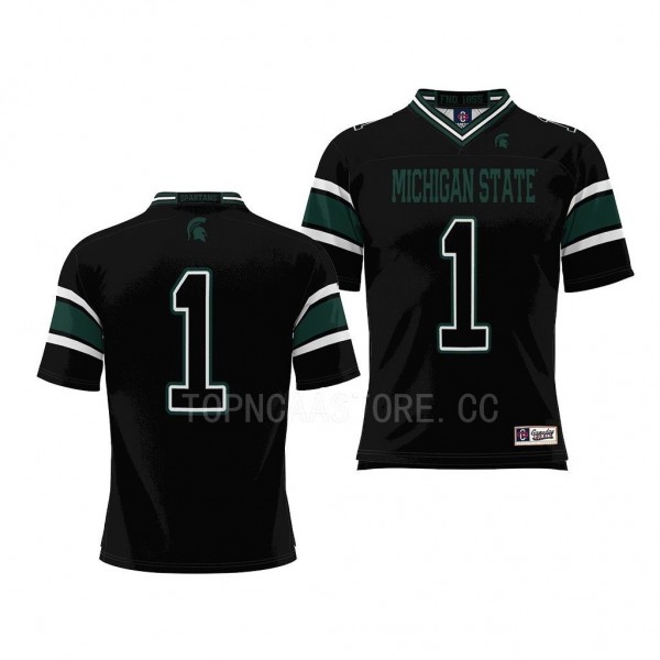 Michigan State Spartans Jersey Endzone Football Bl...
