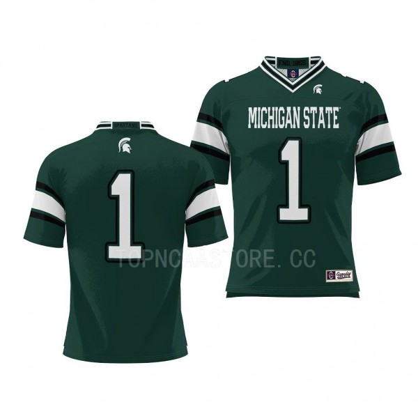 Michigan State Spartans Jersey Endzone Football Gr...