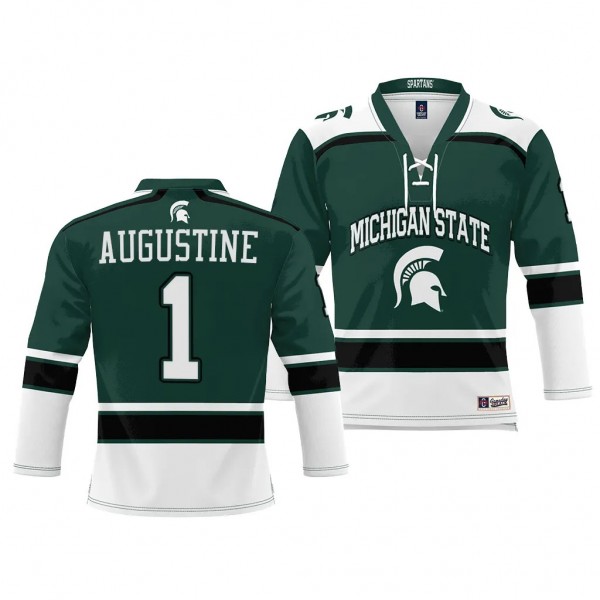 Michigan State Spartans Trey Augustine Ice Hockey ...