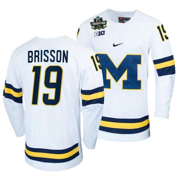 Brendan Brisson Michigan Wolverines 2022 Frozen Fo...