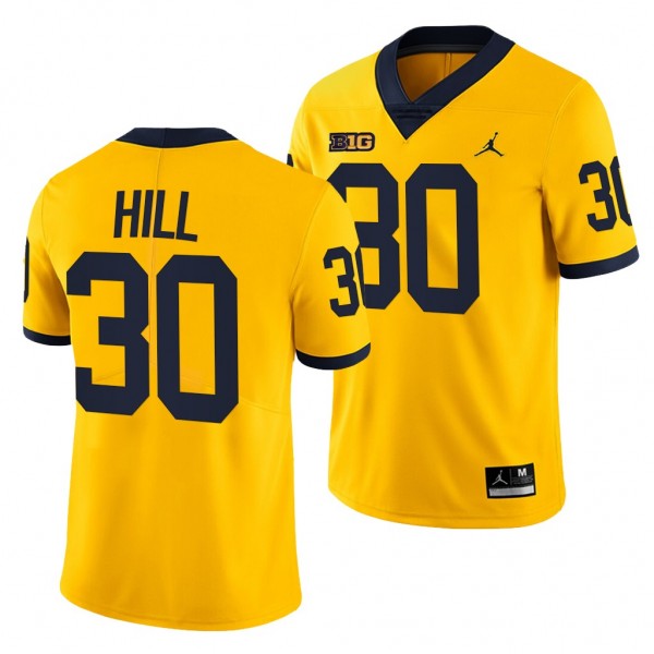 Michigan Wolverines Daxton Hill 30 Maize 2021-22 College Football Limited Jersey Men