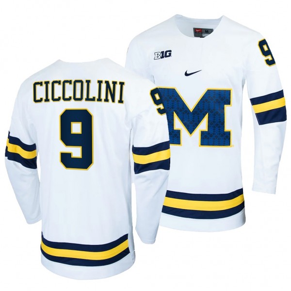 Eric Ciccolini Michigan Wolverines White College H...