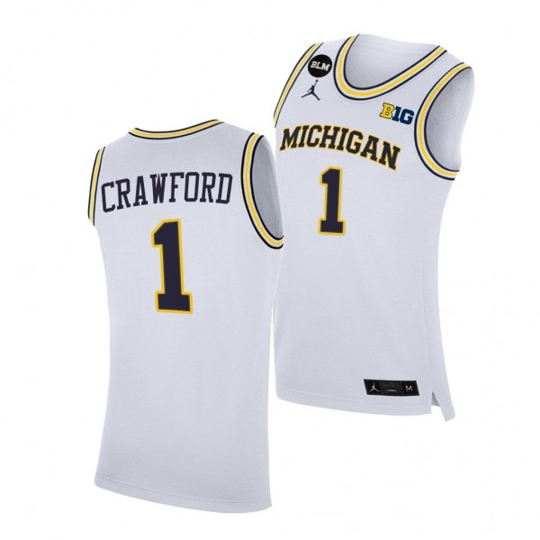 Michigan Wolverines Jamal Crawford 2021 Big Ten re...