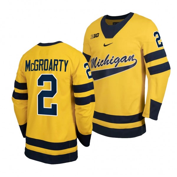 Michigan Wolverines Rutger McGroarty Classic Hocke...