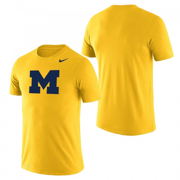 Michigan Wolverines School Logo Legend Performance...