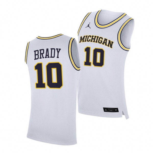 Michigan Wolverines Tom Brady College Basketball W...
