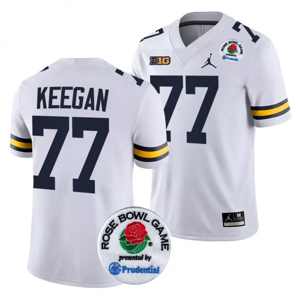 Michigan Wolverines 2024 Rose Bowl Trevor Keegan #...