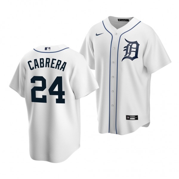 Detroit Tigers Miguel Cabrera 2022 Replica White #...