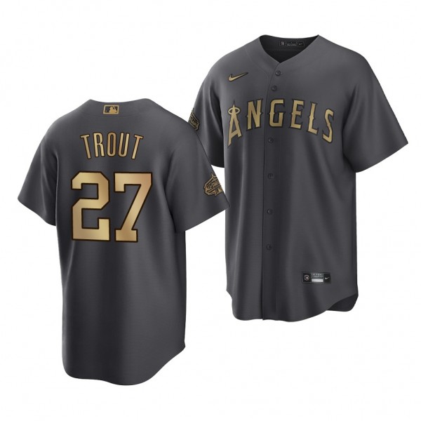 2022 MLB All-Star Game Mike Trout Los Angeles Ange...