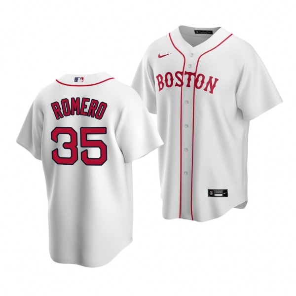 Mikey Romero Boston Red Sox 2022 MLB Draft Jersey White Alternate Replica