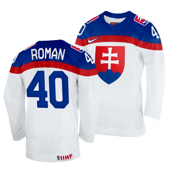 Milos Roman Slovakia Hockey 2022 IIHF World Champi...