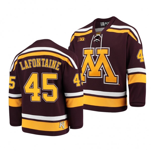 Jack LaFontaine Minnesota Golden Gophers Maroon 20...