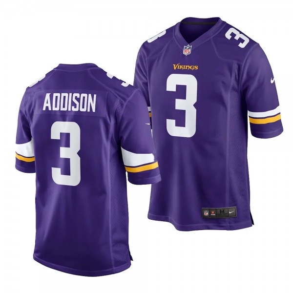 Jordan Addison Minnesota Vikings 2023 NFL Draft #3...