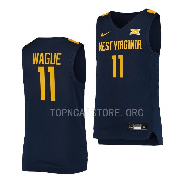 West Virginia Mountaineers Mohamed Wague College B...