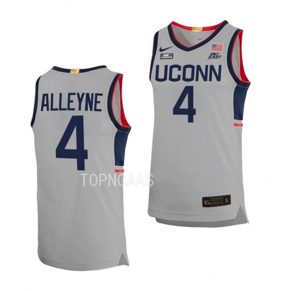 Nahiem Alleyne #4 UConn Huskies Alternate Basketba...