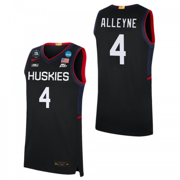 Nahiem Alleyne UConn Huskies Black College Men's B...