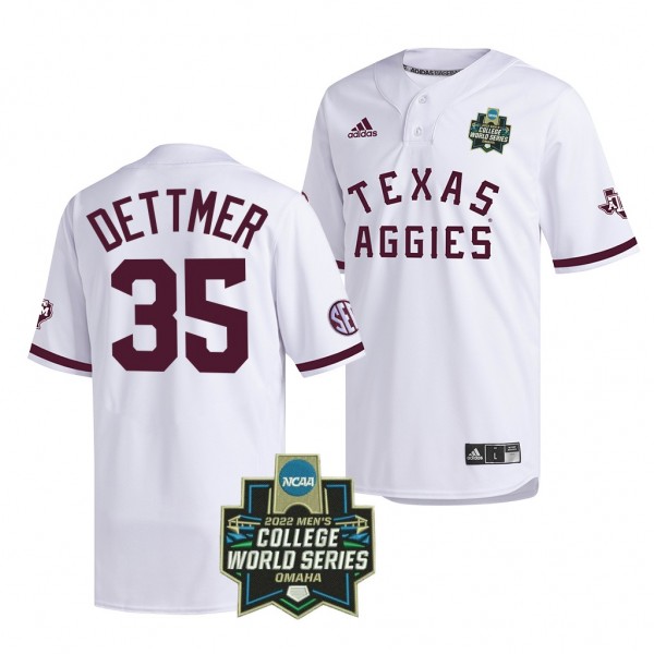 Nathan Dettmer Texas A&M Aggies 2022 College W...