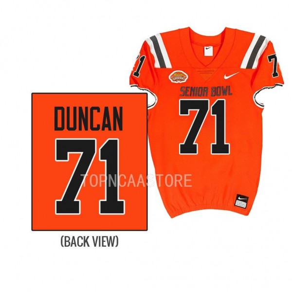 Jaelyn Duncan 2023 Senior Bowl National team #71 O...