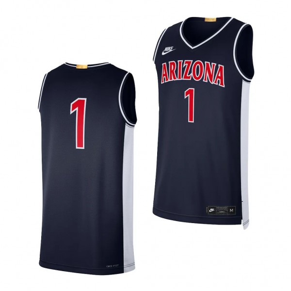 #1 Arizona Wildcats Limited Retro Basketball Jerse...