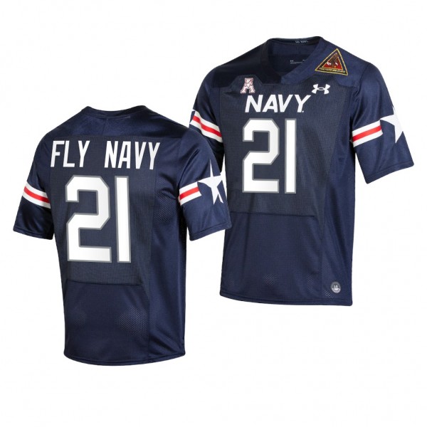 Navy Midshipmen Fly Navy 2021-22 Alternate Footbal...