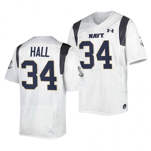 Anton Hall Jr. Navy Midshipmen Premier Football Na...
