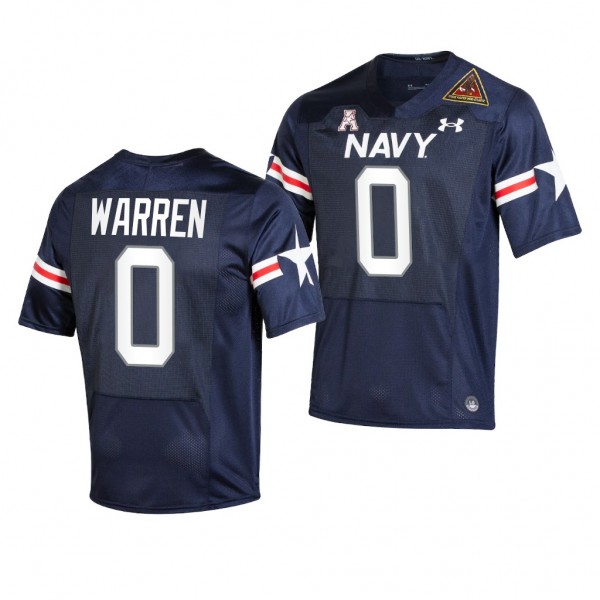 Navy Midshipmen Chance Warren Fly Navy 2021-22 Alt...
