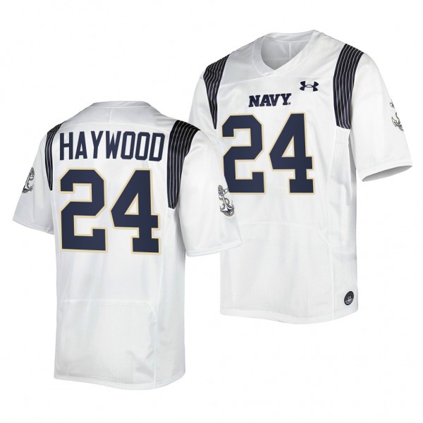 Maquel Haywood Navy Midshipmen Premier Football Na...