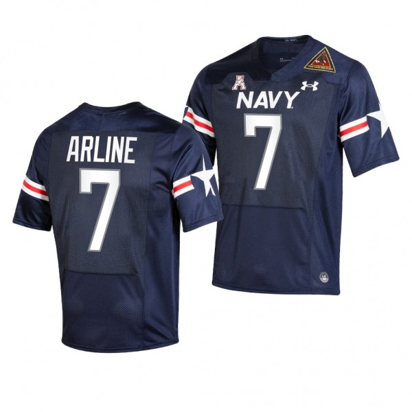 Navy Midshipmen Xavier Arline Fly Navy 2021-22 Alt...