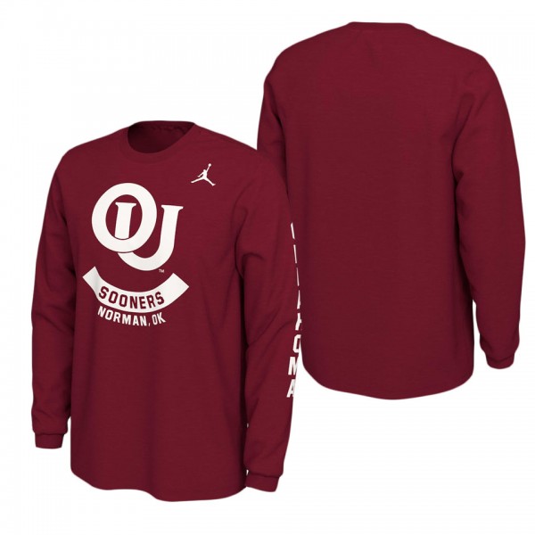 Oklahoma Sooners Team Vault Logo T-Shirt - Crimson