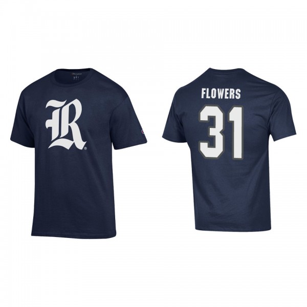 Tyson Flowers Rice Owls Champion Primary Jersey T-...