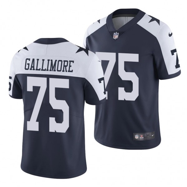 Dallas Cowboys Neville Gallimore Navy 2020 NFL Dra...