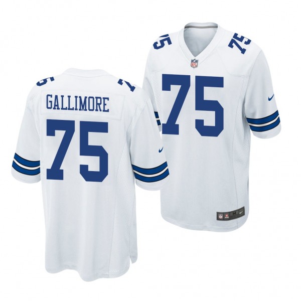 Dallas Cowboys Neville Gallimore White 2020 NFL Dr...