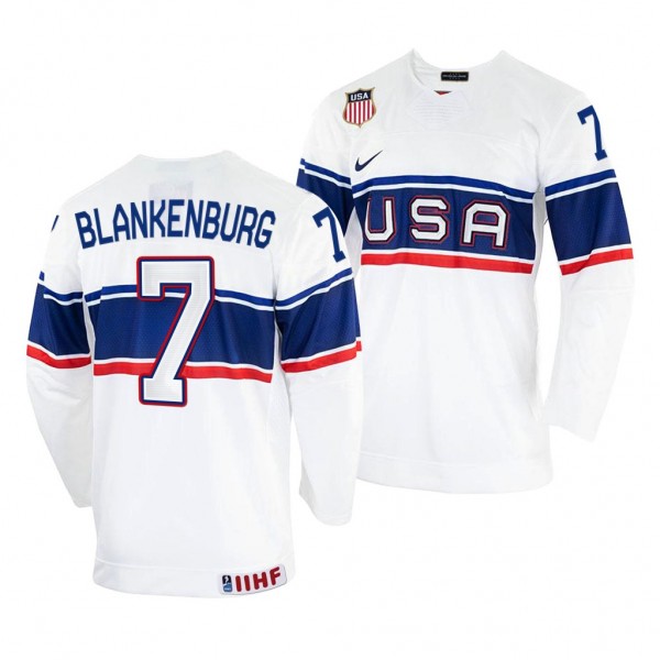 Nick Blankenburg USA Hockey 2022 IIHF World Champi...