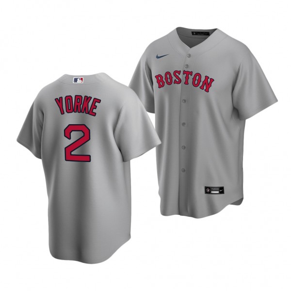Nick Yorke Boston Red Sox 2020 MLB Draft Gray Jers...