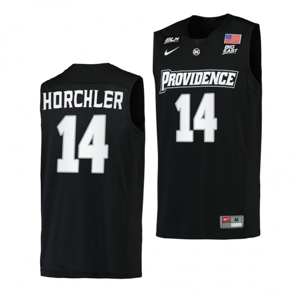 Providence Friars Noah Horchler #14 Black College ...