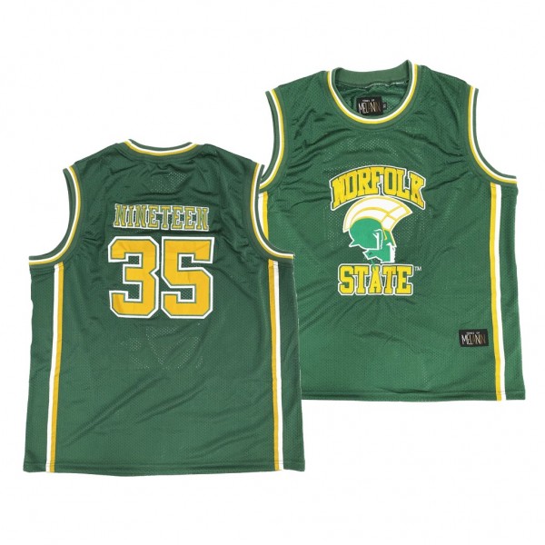 Norfolk State Spartans Basketball Jersey - Green