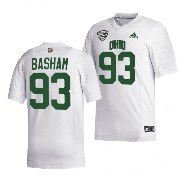 Tarell Basham Ohio Bobcats College Football Jersey...
