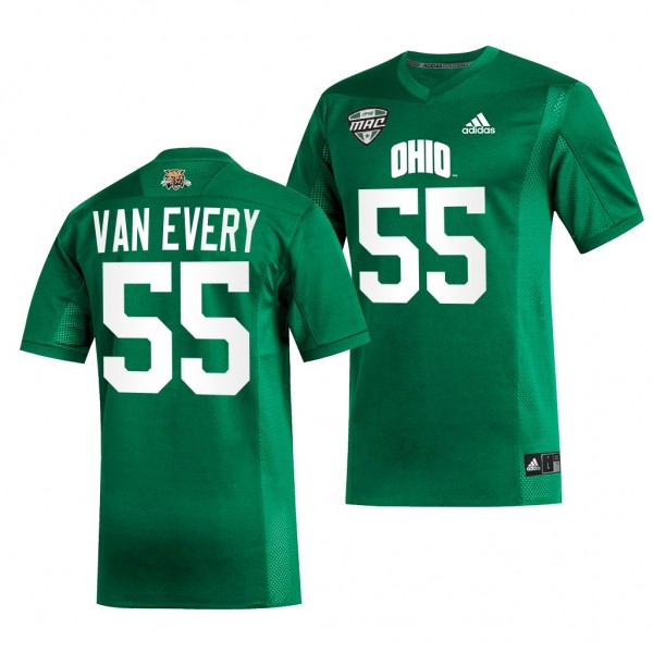 Ohio Bobcats #55 Vance Van Every College Football ...