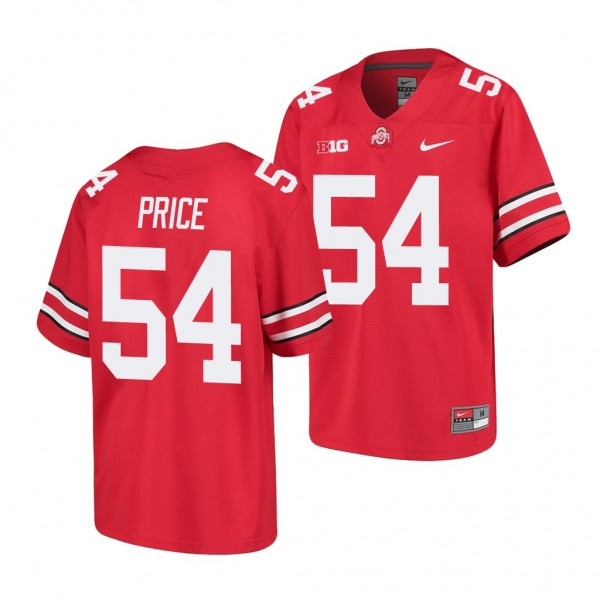 Ohio State Buckeyes Billy Price Scarlet College Fo...