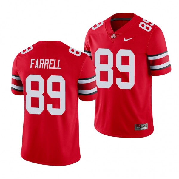 Ohio State Buckeyes Luke Farrell Scarlet Game Coll...