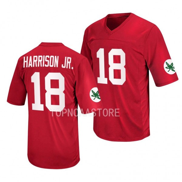 Marvin Harrison Jr. Ohio State Buckeyes Scarlet Re...