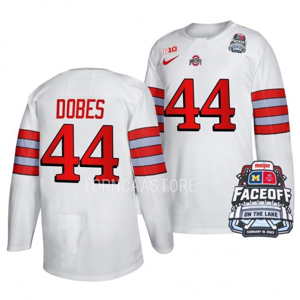 Ohio State Buckeyes Jakub Dobes Faceoff On The Lak...