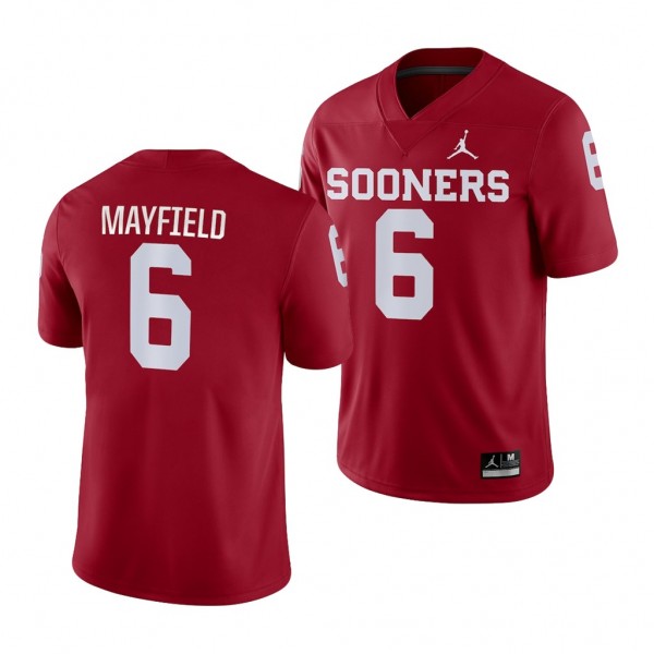 Oklahoma Sooners Baker Mayfield Crimson Game Colle...