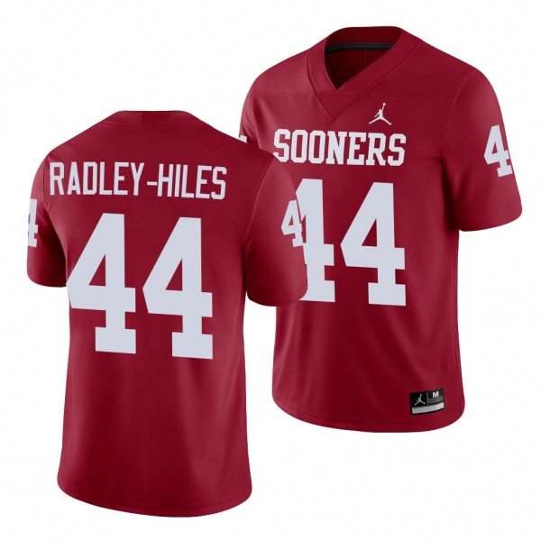 Oklahoma Sooners Brendan Radley-Hiles 44 Crimson A...