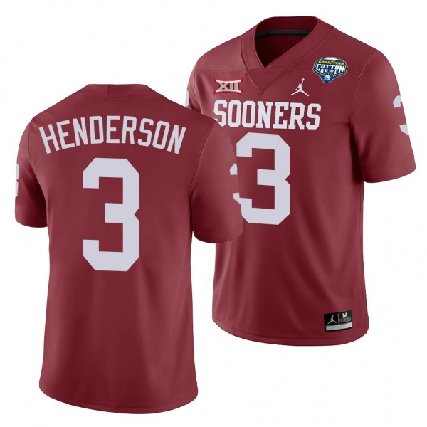 Oklahoma Sooners Mikey Henderson 2020 Cotton Bowl ...