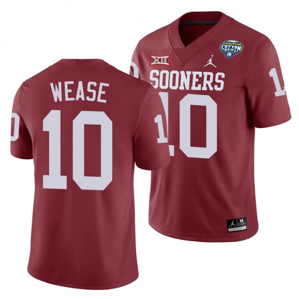 Oklahoma Sooners Theo Wease 2020 Cotton Bowl Class...