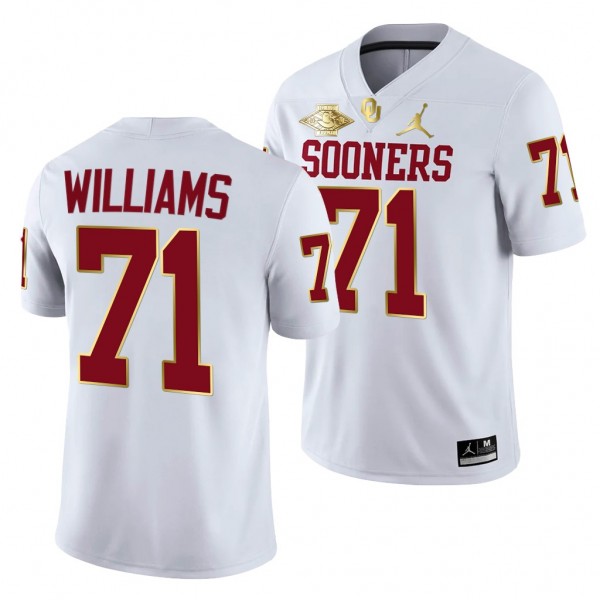 Oklahoma Sooners Trent Williams 71 White 2021 Red ...