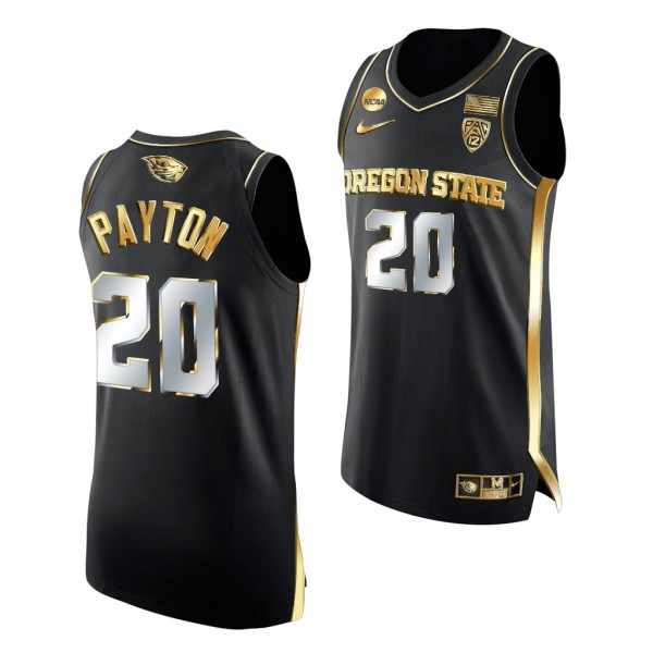 Gary Payton Oregon State Beavers Golden Authentic ...