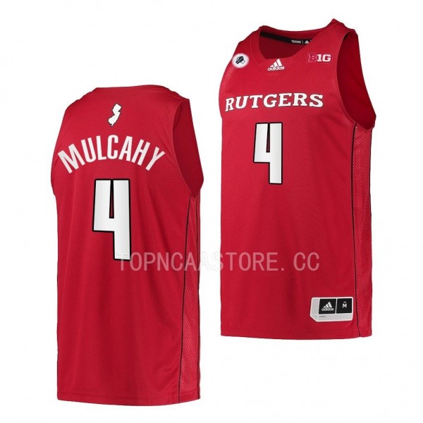 Paul Mulcahy #4 Rutgers Scarlet Knights Swingman B...